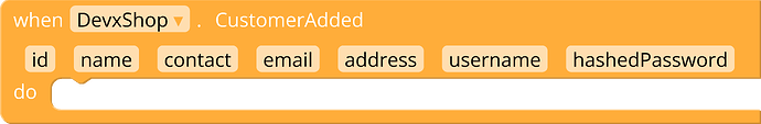 CustomerAddedBlock