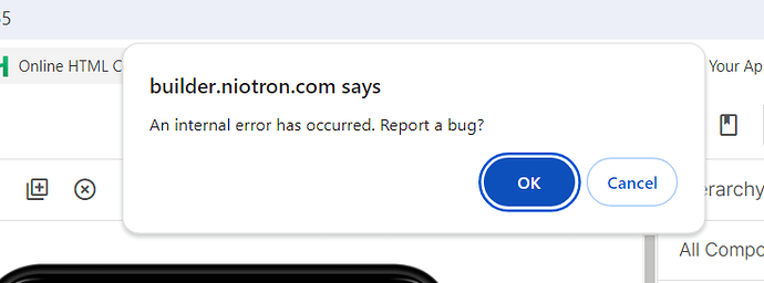 popupmenu issue