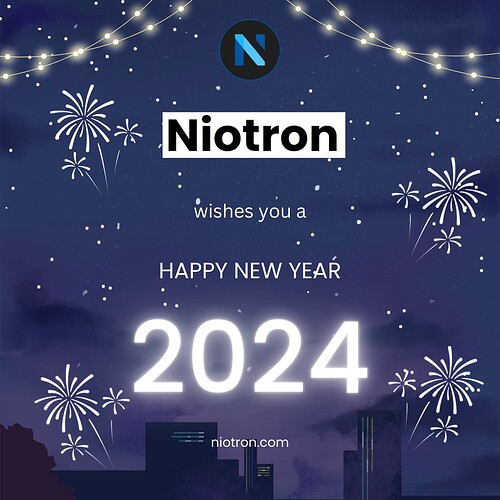 niotron New year