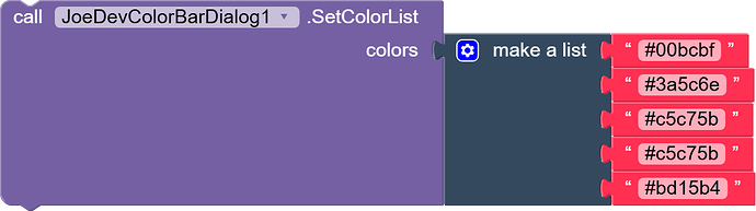 (SetColorList)