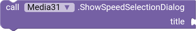 ShowSpeedSelectionDialog